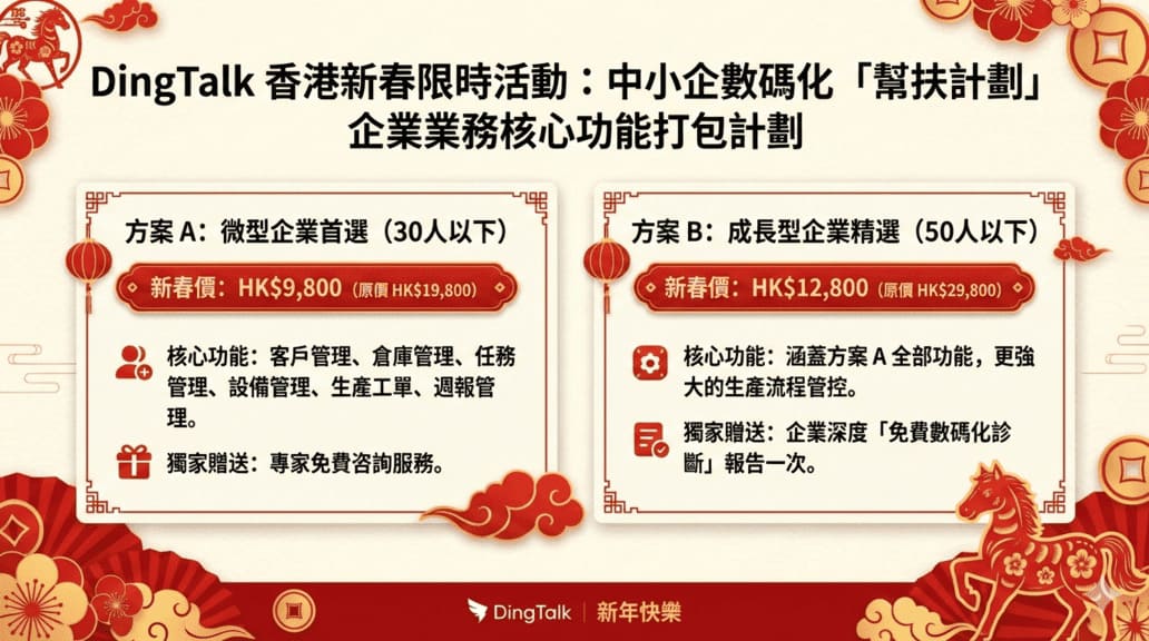 香港新春限时活动
